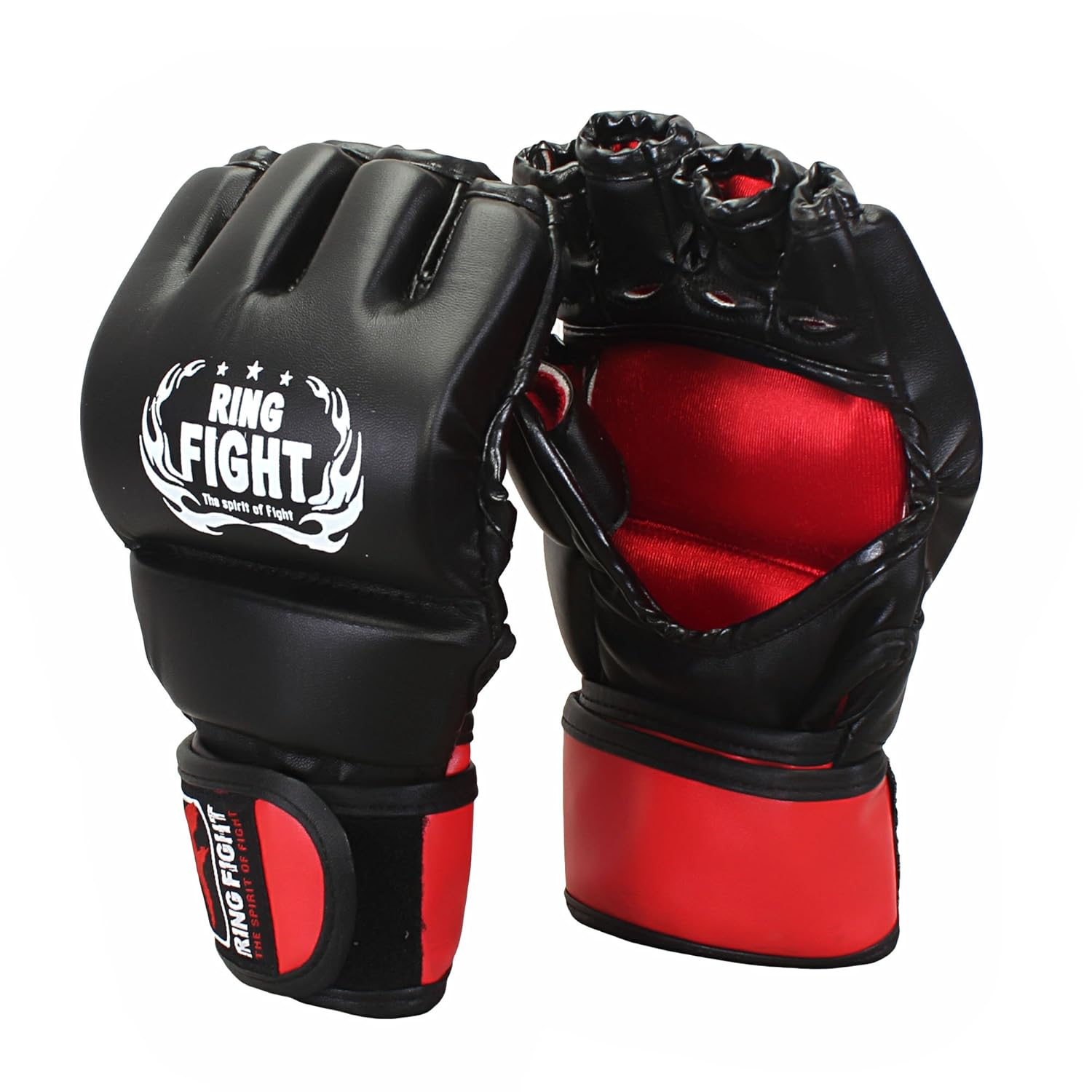 RF-TPGG-12L MMA Gloves, Large/X-Large (Black/Red)