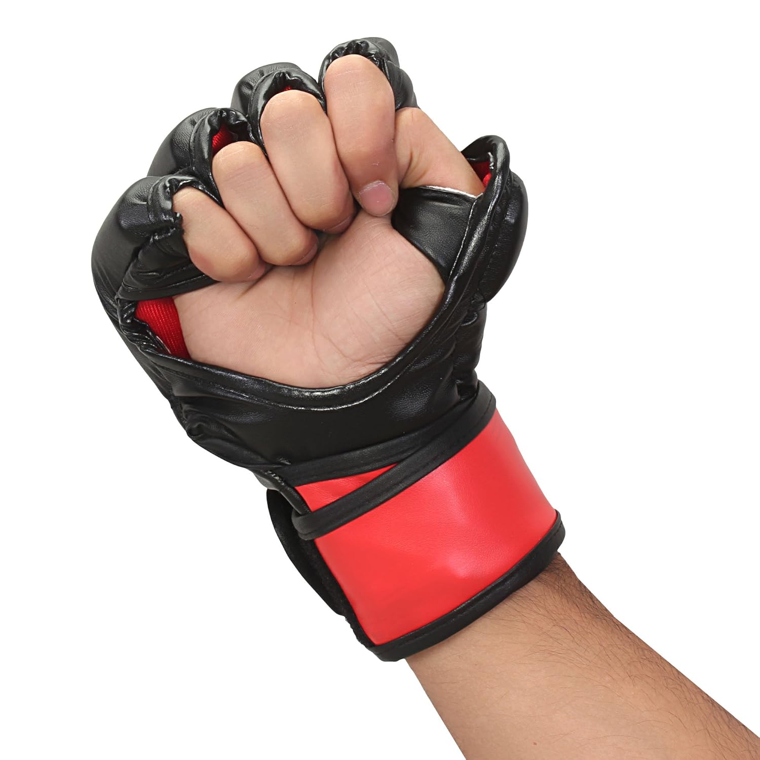 RF-TPGG-12L MMA Gloves, Large/X-Large (Black/Red)
