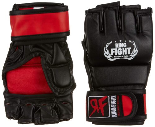RF-TPGG-12L MMA Gloves, Large/X-Large (Black/Red)
