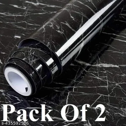 Marble Aluminum Foil Kitchen Stickers