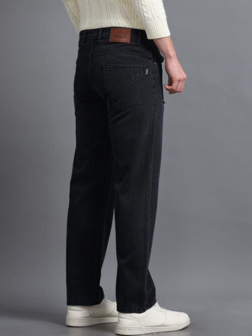 Kolor Fusion Men Loose Mid-Rise Mildly Distressed Light Fade Jeans