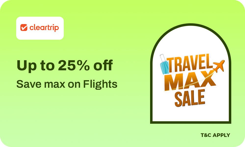 🎟️ Use code: TRAVELMAX