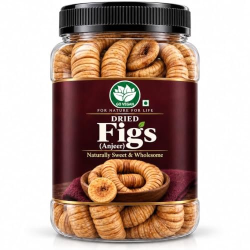 Go Vegan Dried Figs (Anjeer) 500g